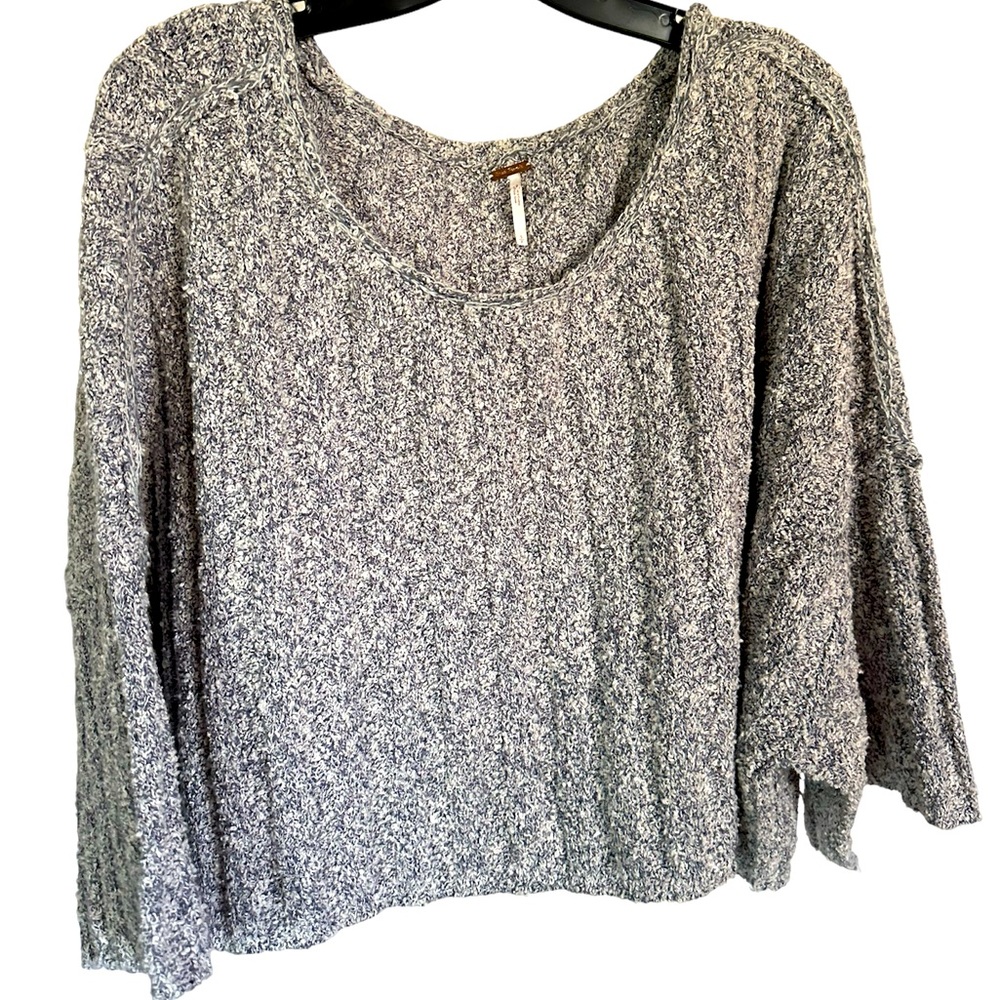 HOLIDAY PRICING & NEXT DAY SHIPPING - Free People Oversized Cropped Sweater - S